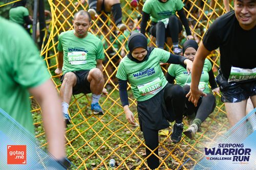 Race photo from SERPONG WARRIOR CHALLENGE RUN