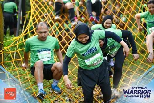 Race photo from SERPONG WARRIOR CHALLENGE RUN