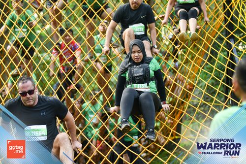 Race photo from SERPONG WARRIOR CHALLENGE RUN