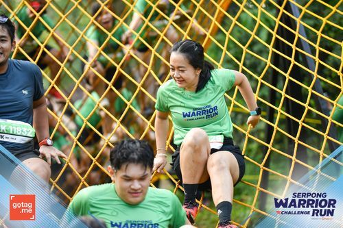 Race photo from SERPONG WARRIOR CHALLENGE RUN