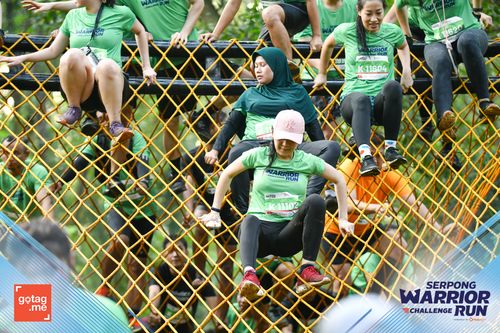 Race photo from SERPONG WARRIOR CHALLENGE RUN