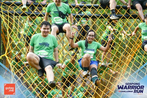 Race photo from SERPONG WARRIOR CHALLENGE RUN