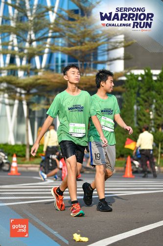 Race photo from SERPONG WARRIOR CHALLENGE RUN