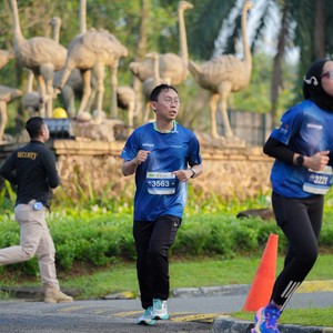 Race photo from BOGORUN 2026