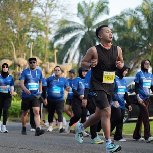 Race photo from BOGORUN 2026