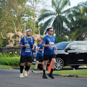 Race photo from BOGORUN 2026