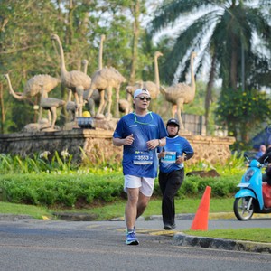 Race photo from BOGORUN 2026