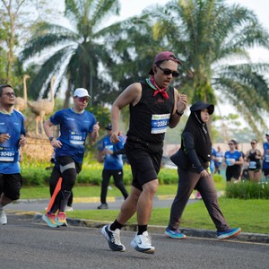 Race photo from BOGORUN 2026