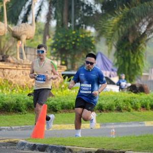 Race photo from BOGORUN 2026