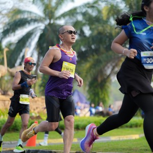 Race photo from BOGORUN 2026
