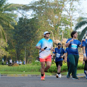 Race photo from BOGORUN 2026