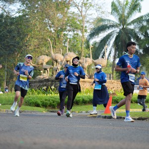Race photo from BOGORUN 2026