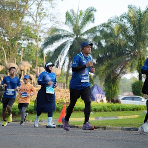 Race photo from BOGORUN 2026
