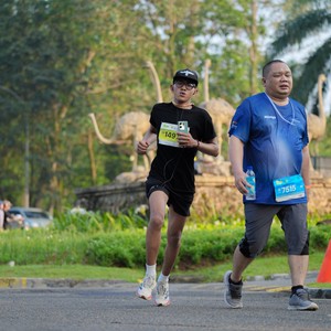 Race photo from BOGORUN 2026