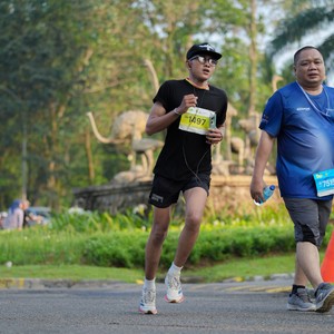 Race photo from BOGORUN 2026