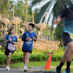 Race photo from BOGORUN 2026
