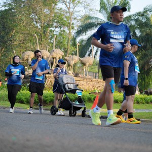 Race photo from BOGORUN 2026