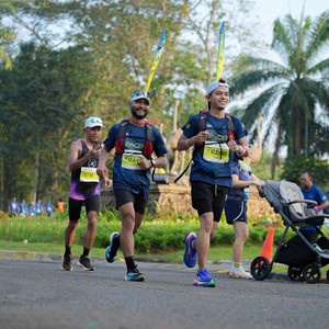Race photo from BOGORUN 2026