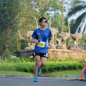 Race photo from BOGORUN 2026