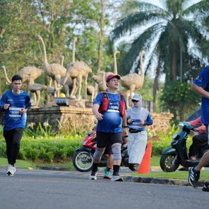 Race photo from BOGORUN 2026