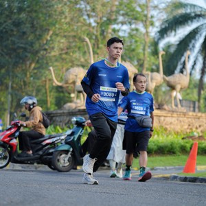 Race photo from BOGORUN 2026