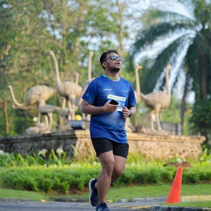 Race photo from BOGORUN 2026