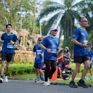 Race photo from BOGORUN 2026