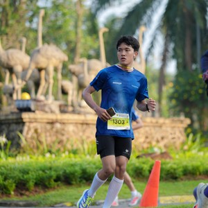 Race photo from BOGORUN 2026
