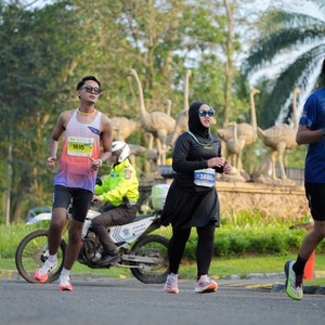 Race photo from BOGORUN 2026