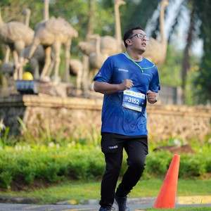 Race photo from BOGORUN 2026