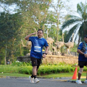 Race photo from BOGORUN 2026