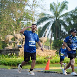 Race photo from BOGORUN 2026