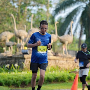 Race photo from BOGORUN 2026
