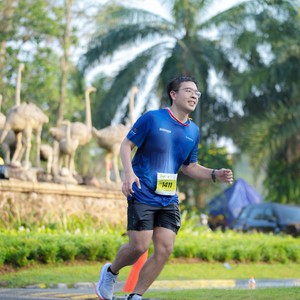 Race photo from BOGORUN 2026