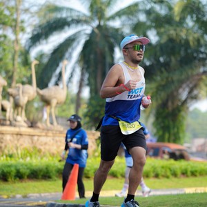 Race photo from BOGORUN 2026