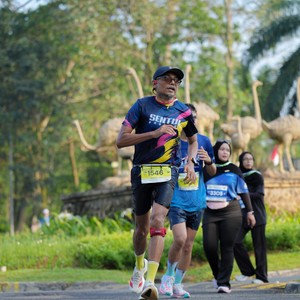 Race photo from BOGORUN 2026