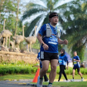 Race photo from BOGORUN 2026