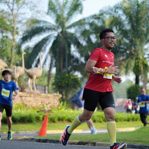 Race photo from BOGORUN 2026
