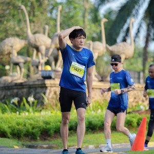 Race photo from BOGORUN 2026