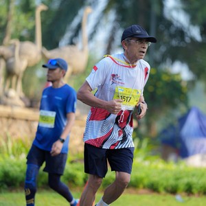 Race photo from BOGORUN 2026