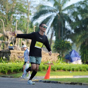 Race photo from BOGORUN 2026