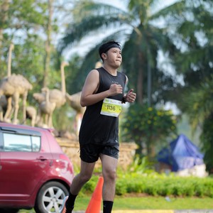 Race photo from BOGORUN 2026