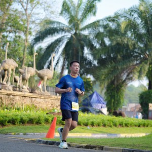 Race photo from BOGORUN 2026