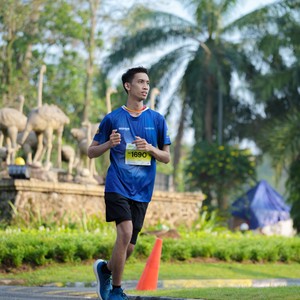 Race photo from BOGORUN 2026