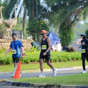 Race photo from BOGORUN 2026