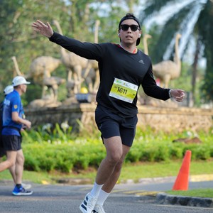 Race photo from BOGORUN 2026