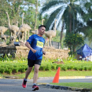 Race photo from BOGORUN 2026