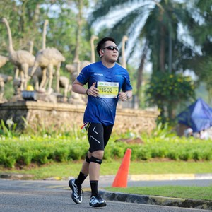 Race photo from BOGORUN 2026