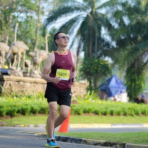 Race photo from BOGORUN 2026