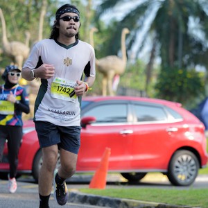 Race photo from BOGORUN 2026